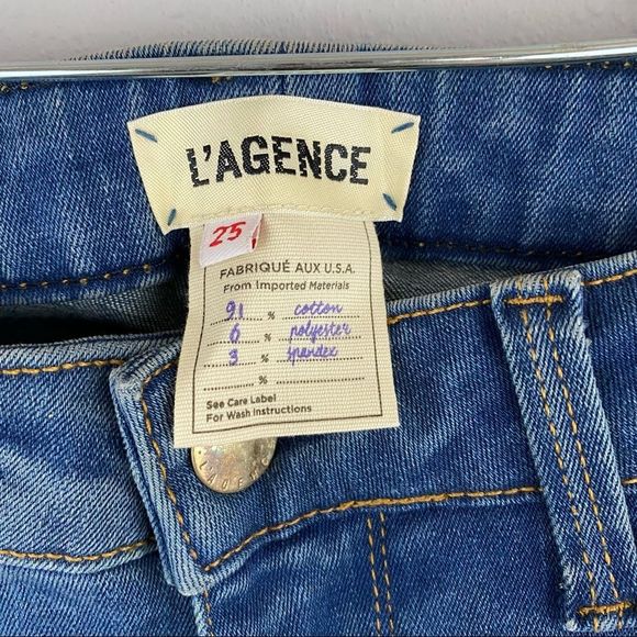 L’agence • Blue Crop Jeans - Picture 3 of 5